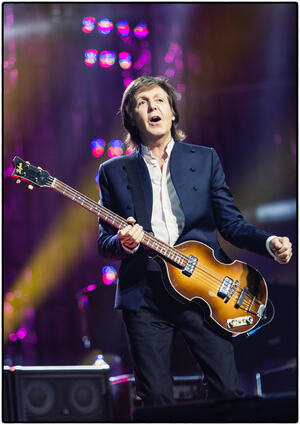 Paul McCartney played 