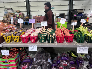 Each Saturday, the CNY Regional Market braves the elements, to offer fresh produce to locals and give vendors the chance to sell their goods all year.
