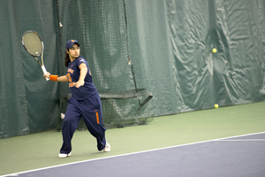 Komal Safdar has a wrist injury that will not allow her to play professionally, but is playing her best tennis of the season as of late. 