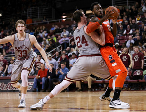 Syracuse will have, what Jim Boeheim calls, the toughest stretch of games in the program's history coming up to finish off the season.