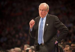 Syracuse head coach Jim Boeheim discussed the upcoming season at the Orange's annual media day on Friday. 