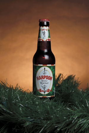 Although not very sweet, the Harpoon Winter Warmer leaves a lingering flavor of pumpkin pie.