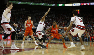 Syracuse guard Frank Howard played a career-high 23 minutes against Louisville. Check out a few things we learned from the game. 