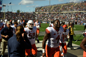 SU football fell to Pittsburgh 76-61 Saturday afternoon.