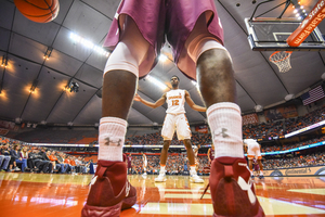 Jim Boeheim wasn't happy with Syracuse's press in its first game — a win over Colgate.