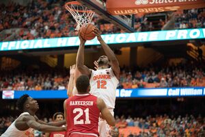 Taurean Thompson scored 22 points, a career high, and even started the second half of the game. 