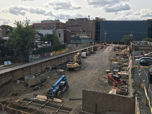 Chuck’s and several other businesses along South Crouse Avenue, including the Orange Crate Brewing Co. bar, were demolished in May. 