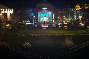 The Diwali celebration will feature 1,000 luminaries on the Sculpture Garden near the Quad.