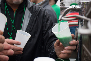 The last Sunday in February is reserved for green beer at Coleman's Authentic Irish Pub in the Tipperary Hill neighborhood.