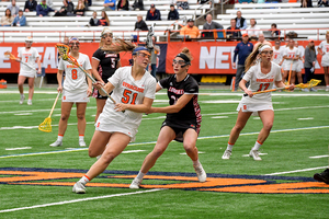 Emily Hawryschuk took over in the second half, leading to 11 consecutive Syracuse goals. 