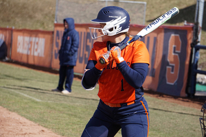 Bryce Holmgren, who made first-team All-ACC, is the conference leader in batting average and on base percentage.