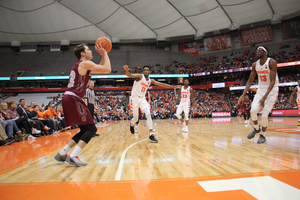 Colgate sank 14 3-pointers last season against Syracuse. 