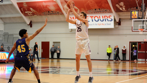 Rapolas Ivanauskas has shot 6-for-12 from 3-point range so far in his first season at Colgate.