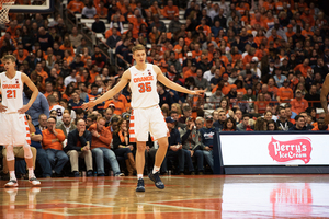 Buddy Boeheim was scoreless in Syracuse's last game against Clemson.