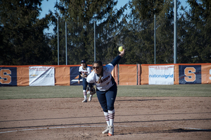 Alexa Romero reached 500 career strikeouts in Syracuse's home-opening sweep.