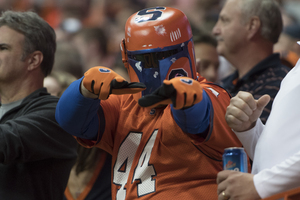 From now on, the Syracuse student section in the Carrier Dome will be called the 'Ozone.'