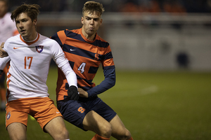 Noah Singelmann has scored once this season, a game-winner over Cornell.