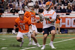 Danny Varello won 15-of-26 faceoffs against No. 19 Hobart, while scooping up eight ground balls in the process.