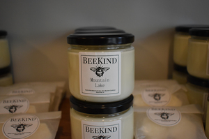 BeeKind’s candles are made from 100% soy that is grown in the U.S., which is a natural alternative to paraffin candles.