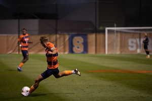 Simon Triantafillou scored Syracuse's lone goal in a loss Tuesday.