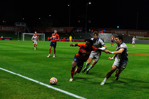 Felipe D'Agostini predicted a big game from Nate Edwards, who responded with a two-assist performance on his birthday in Syracuse's shutout victory against Yale.