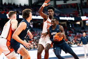 Syracuse head coach Adrian Autry switched to a 2-3 zone in Syracuse's opening game against New Hampshire to help the Orange seal a win.