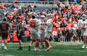 After two losses to then-No.4 Maryland and then-No. 15 Harvard, Syracuse dropped to No. 11 in the Week 3 Poll.