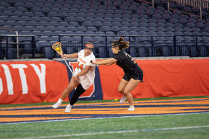 No. 5 Syracuse women's lacrosse was held scoreless for the first 23 minutes en route to a 12-8 loss to No. 3 Northwestern. 