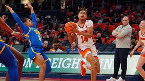 Syracuse women’s basketball scored 40 points in the paint against Pitt, allowing it to bounce back from its 14 points inside against Duke Sunday.