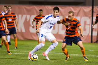 Breitenmoser assisted on Syracuse's only goal, a back-heeled pass to Jonathan Hagman.