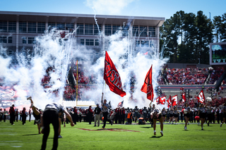 N.C. State let Syracuse beat itself on Saturday afternoon in Raleigh, North Carolina. 