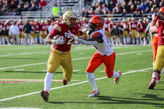 Syracuse's defense stymied the Eagles after an early score.