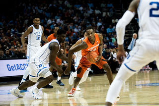 Bourama Sidibe, a freshman forward who plays rarely, had an amplified role with Paschal Chukwu’s foul trouble. He played 14 minutes and had five rebounds. 